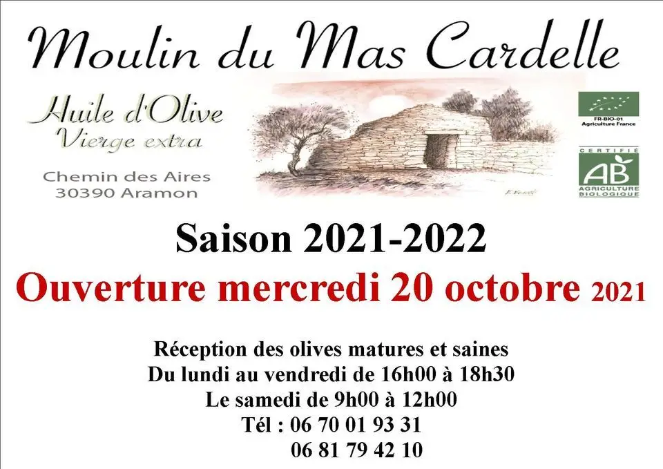 moulin à huile du Mas Cardelle