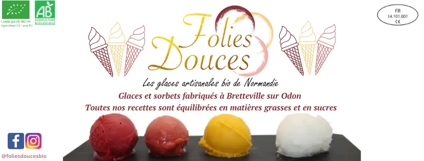 FOLIES DOUCES Glaces et Sorbets Artisanaux, Bio